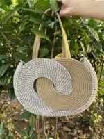 Jute BOHO Style Handbags for Women